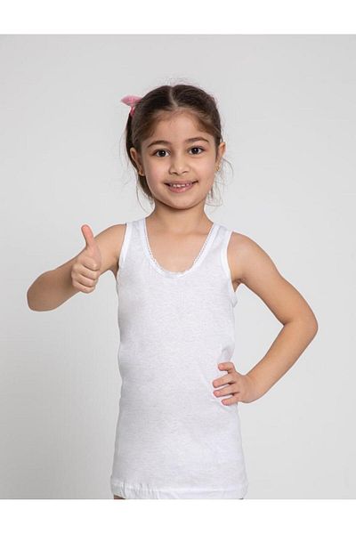 Intisimo Bodysuit, Girls, Cotton, White - 128