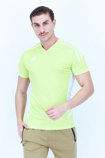 adidas Men Sportswear Fit Short Sleeves Condivo 22 Jersey, Light Green
