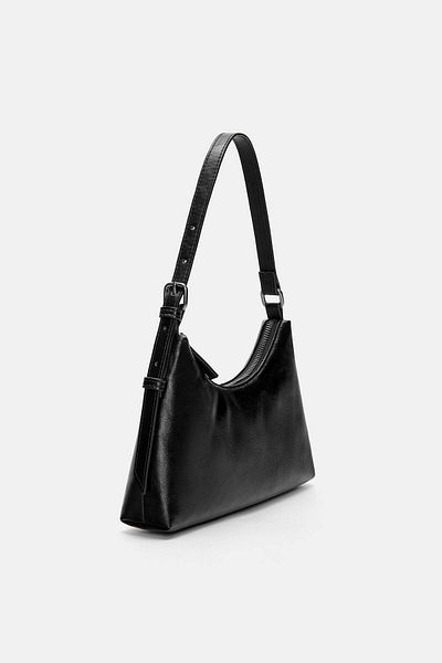 Pull & Bear Buckled shoulder bag