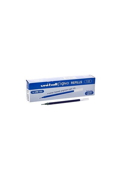Uni Signature Pen Refill Umr-10 Blue (Um-153) Pack of 12