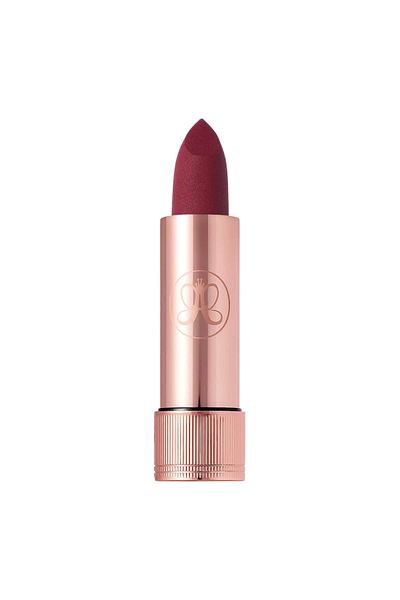 Anastasia Beverly Hills أحمر شفاه ساتان - أحمر شفاه ساتان بلاك بيري (3 جم) (ماتي)