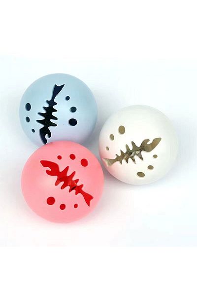 MATMEL 3-Piece Plastic Ball Toy - 15.5 cm