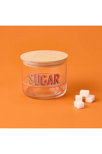 Rakle Dia Retro Glass Jar with Lid - Colorful - 535 ml
