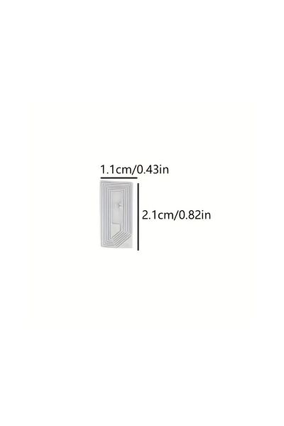 ZUIDID Nfc Tags Ntag213 - 144 Bytes Waterproof Rewritable Adhesive Labels with 213 Chips
