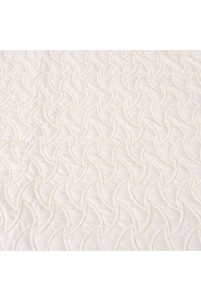 MATMEL Store Adriel Double 3 Piece Bedspread Set - Cream