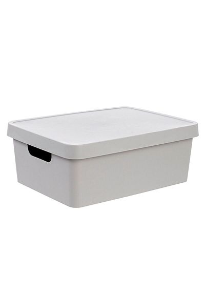MATMEL Plastic Lid Storage Box - - 11 Lt