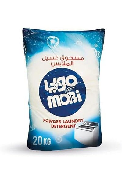 MOBI Laundry Detergent Powder for Semi-Automatic, Top Load Washing Machines, 20kg