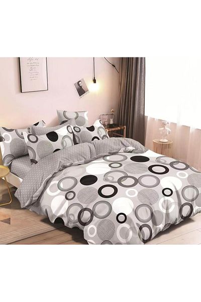 CHIRASO CHIRASO Finet Bedding Set, 6 Pieces, 2 Persons, Sheet 245x250, Quilt 200x230, 4 Pillowcases, Print