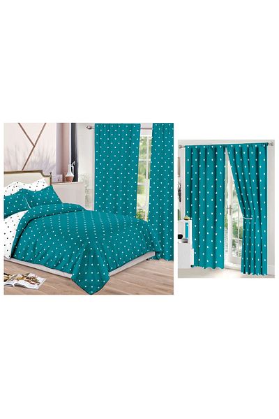 CHIRASO CHIRASO Bedding Set, 8 Pieces with Drapery, 230x240 Sheet, Duvet Cover and 4 Pillowcases