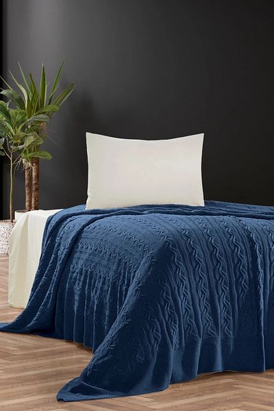 DOUX HOME Hera Tricotaj Cuvertură Pat Single 180 X 230 Cm