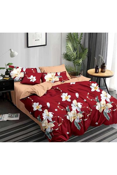 CHIRASO CHIRASO Finet Bedding Set, 6 Pieces, 2 Persons, Sheet 245x250, Quilt 200x230, 4 Pillowcases, Print