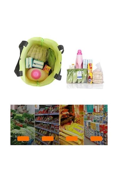 FOXMAG24 Shopping bag, equipped with wheels, foldable, zipper closure, with support stand