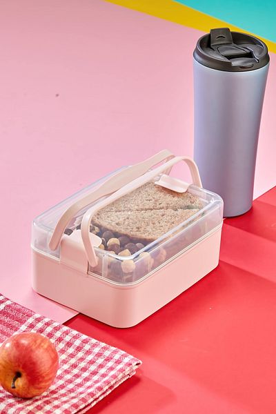 NY HOME Lunch Box Pink