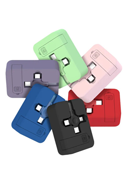 Vezir Aksesuar Multifonksiyonel Geri Çekilebilir Şarj Standı | Her Cihaza Uyumlu, Hızlı Şarj!