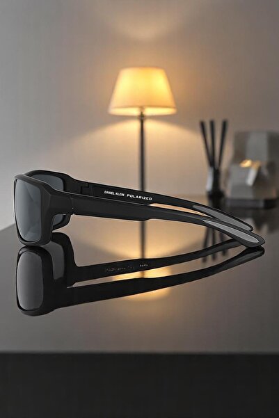 Daniel Klein 100% Polarized Uv400 Protection Black Color Original Rectangle Men's Sunglasses Dkg6274C2