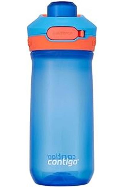 Mu Art Ahşap Contigo Jessie Tritan Children's Water Bottle 420ml Blue