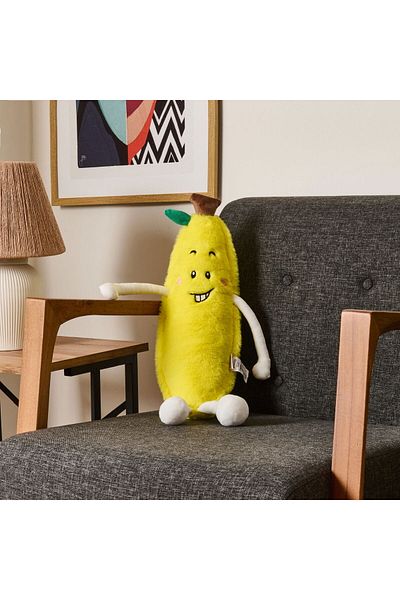 MATMEL Banana Figured Pillow - Yellow - 55X15 cm