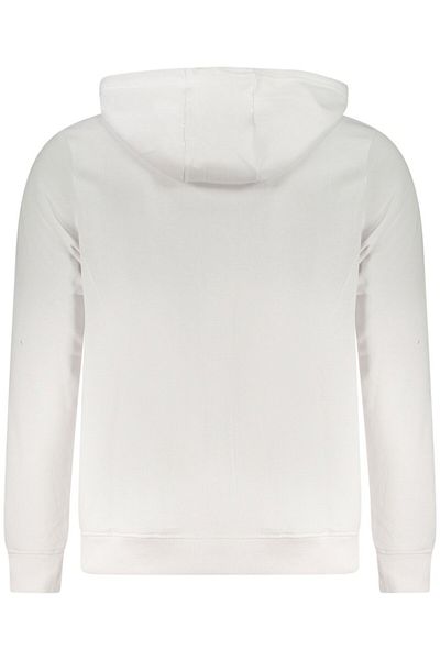 U.S. GRAND POLO EQUIPMENT & APPAREL U.S. Grand POLO men's sweatshirt with zipper and hood, white embroidered logo, with pockets
