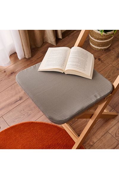 MATMEL Dinant Chair Cushion - Anthracite - 38X38 cm
