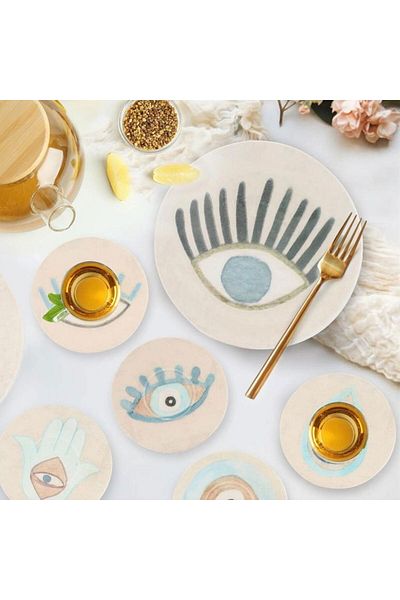 MATMEL Mia Amulet Dessert Plate - - 19 cm