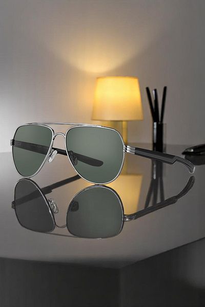 Daniel Klein 100% Polarized Uv400 Protection Silver Color Original Drop Men's Sunglasses Dkg6270C2
