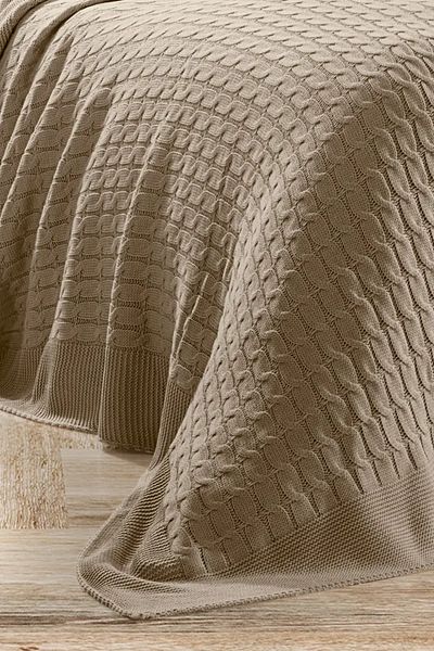 DOUX HOME Petra Knitwear Bedspread Single 180 X 230 Scattered