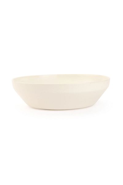 MATMEL Original Pera Round Salad Bowl - White - 24 cm