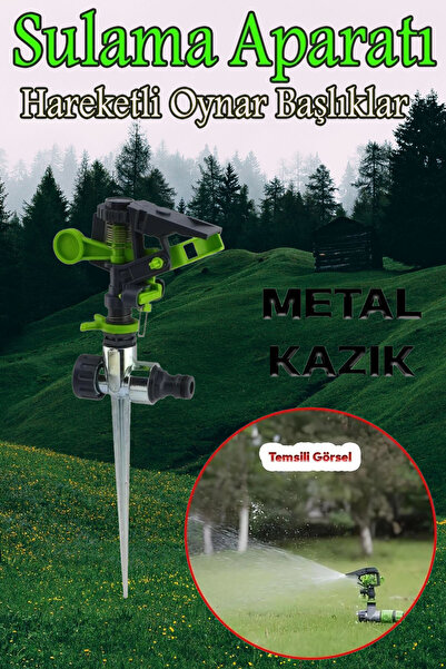 NUBLADO Pistol de percuție mobilă, stâlp metalic, fântână de apă îngropată în sol, dispozitiv de udare a gazonului de grădină1013Z.