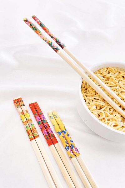 STOREMAX Jvnnastore Bamboo Chopstick Chopstick Chopstick Washable Reusable (10 Pairs- 20 a