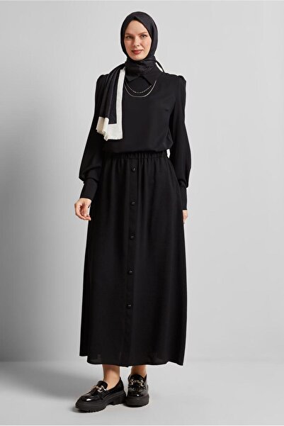 Alvina Button Detail Skirt 60676