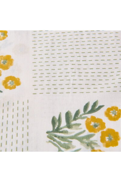 MATMEL Soft Folky 2-Piece Pillow Case - White - 50X70 cm