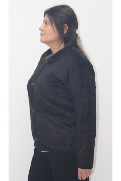 rood Women's Welsoft Plush Cardigan Long Sleeve