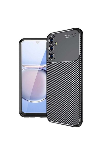 SKYDDAR INNOVATION Case for Samsung Galaxy A05s, CarbonFiber, Shockproof, Black, sticker set