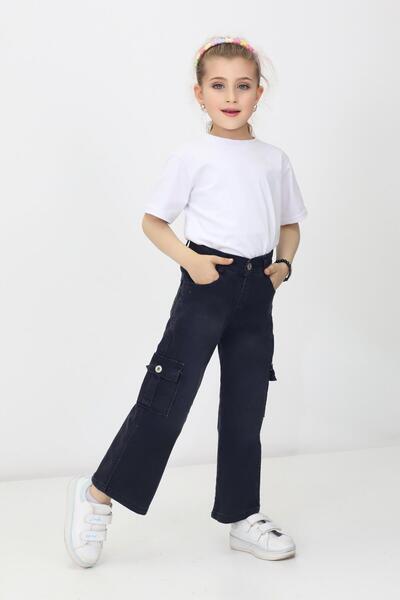 RAPİDO LİFE Κοριτσίστικο τζιν Cargo Pocket Pipe Leg Τζιν παντελόνι