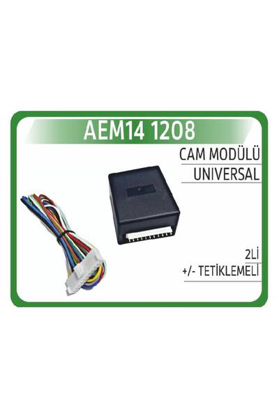 AEM ÜNİVERSAL CAM KALDIRMA MODÜLÜ 2 KAPI 2' Lİ +/- TETİKLEMELİ AEM 141208