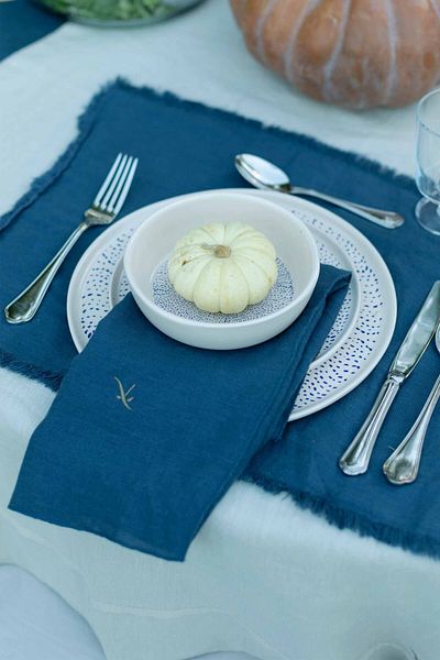 JOJOMIA April Fabric Service Presentation Napkin 45X45 Denim