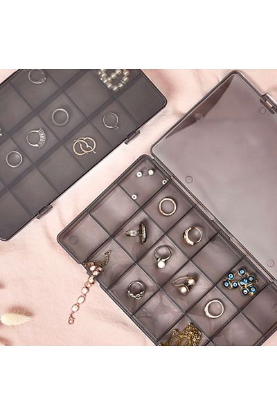 ASPARTAM 18 Compartment Jewelry Organizer -