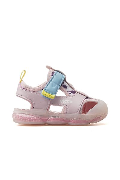 Vicco Live Girl's Lighted Sandals 25Y 332.217 Pk Powder
