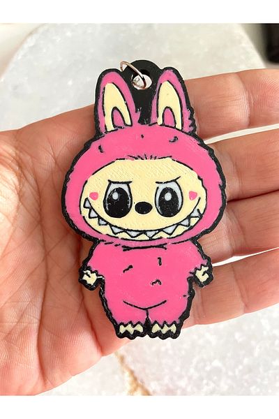 By Selen Suyolcu Labubu Keychain