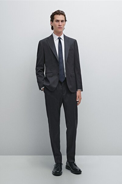 Massimo Dutti Pamuk karışımlı klasik pantolon