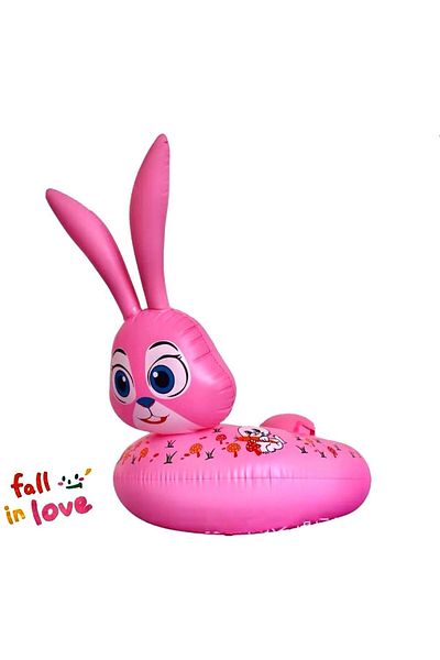 Intisimo Children's Blanket, Rabbit, 68 x 55 cm, +4 years, Pink
