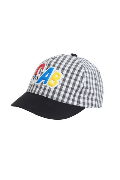 Intisimo Baby Hat, CAB, Cotton, Black, 46 cm