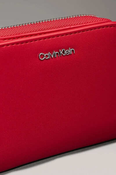 Calvin Klein Women Lava Falls Must Medium Zip Around Wallet