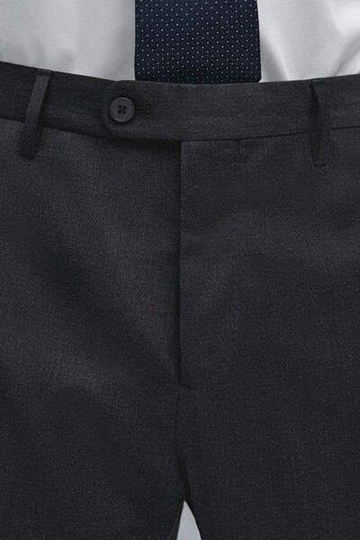 Massimo Dutti Pamuk karışımlı klasik pantolon