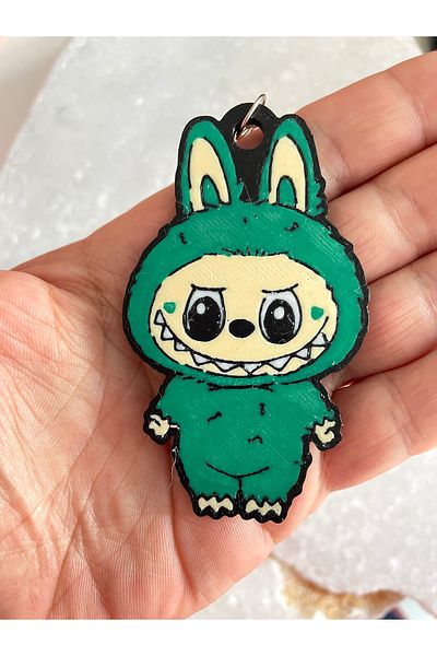 By Selen Suyolcu Labubu Keychain