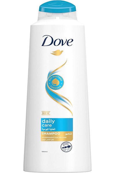 Dove Vatika Naturals Nourish & Protect Shampoo 600ml – With Olive & Henna, Herbal Care for Strong Hair