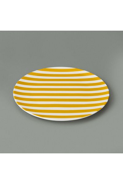 MATMEL Love Yourself Serving Plate - Yellow - 25 cm
