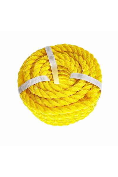 flores Nylon rope, yellow, 14 mm x 10 m
