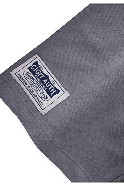 Cigit Label Detailed Capri 1-10 Years Gray