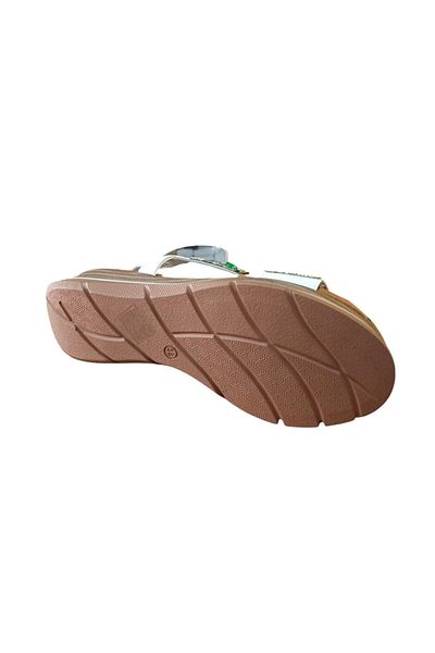 De Scario De Scarıo 2061 Women's Stone Comfort Sandals